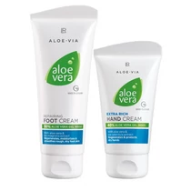 Aloe vera lábápoló és intenzív kézbalzsam 