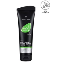 Aloe vera 4 az 1-ben test, arc, haj,-szakállsampon