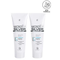 MicroSilver Plus Fogkrém 2 darabos csomag