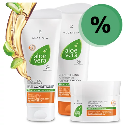 Aloe Vera Nutri Repair hajápoló szett