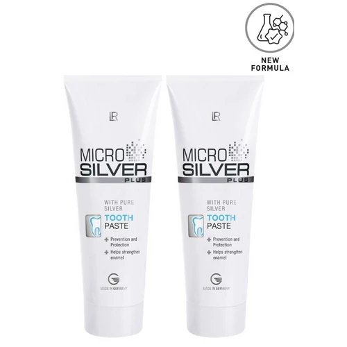 MicroSilver Plus Fogkrém 2 darabos csomag