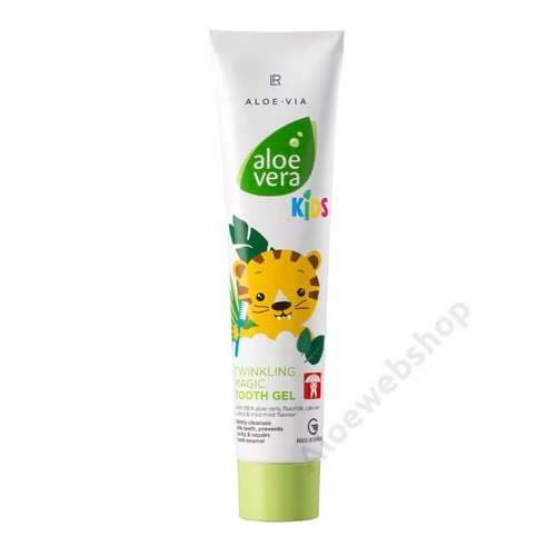 Aloe vera Kids csillogó fogkrém