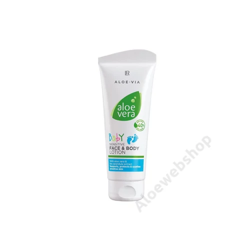 Aloe vera baba arc és testápoló érzékeny bőrre