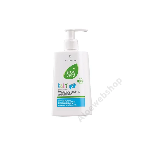 Aloe vera habfürdő és sampon érzékeny bőrre