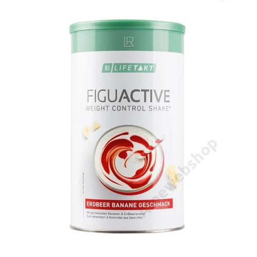 Figuactiv Eper Banán ízű Shake